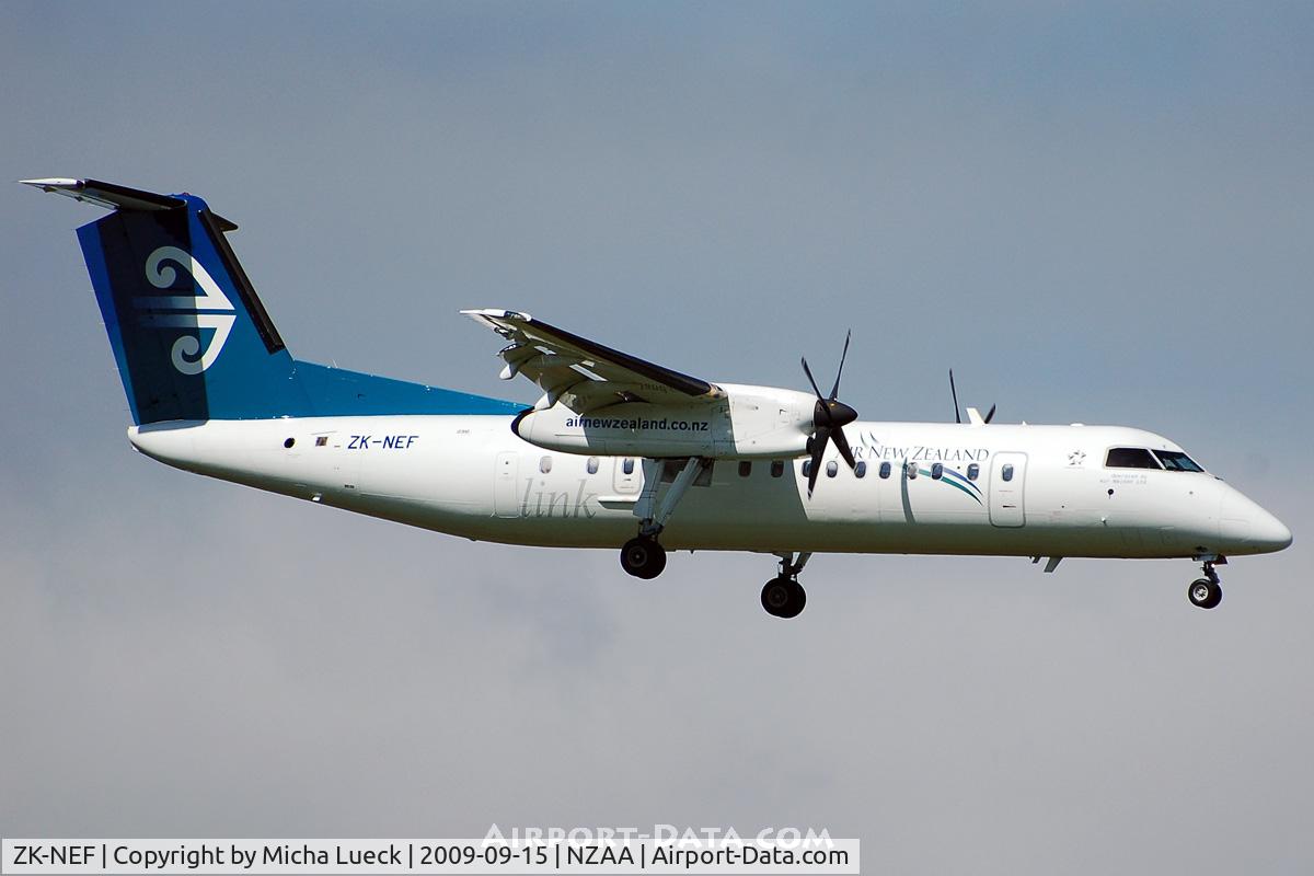 ZK-NEF, 2005 De Havilland Canada DHC-8-311 Dash 8 C/N 620, At Auckland