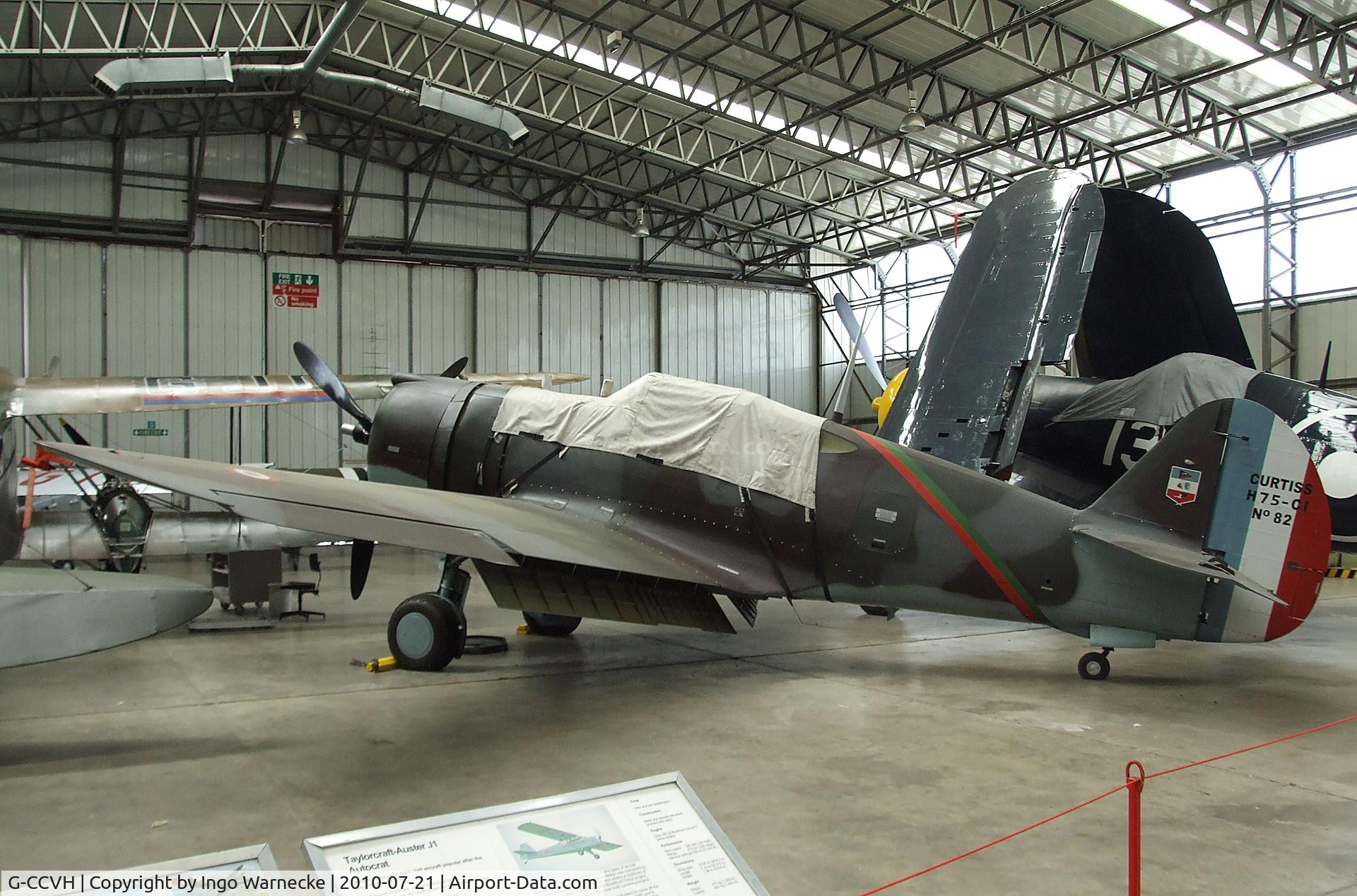 G-CCVH, 1939 Curtiss H-75A-1 C/N 12881, Curtiss H-75A-1 Hawk at the Imperial War Museum, Duxford