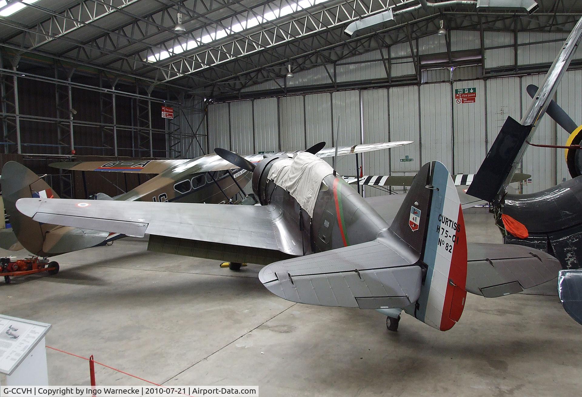 G-CCVH, 1939 Curtiss H-75A-1 C/N 12881, Curtiss H-75A-1 Hawk at the Imperial War Museum, Duxford