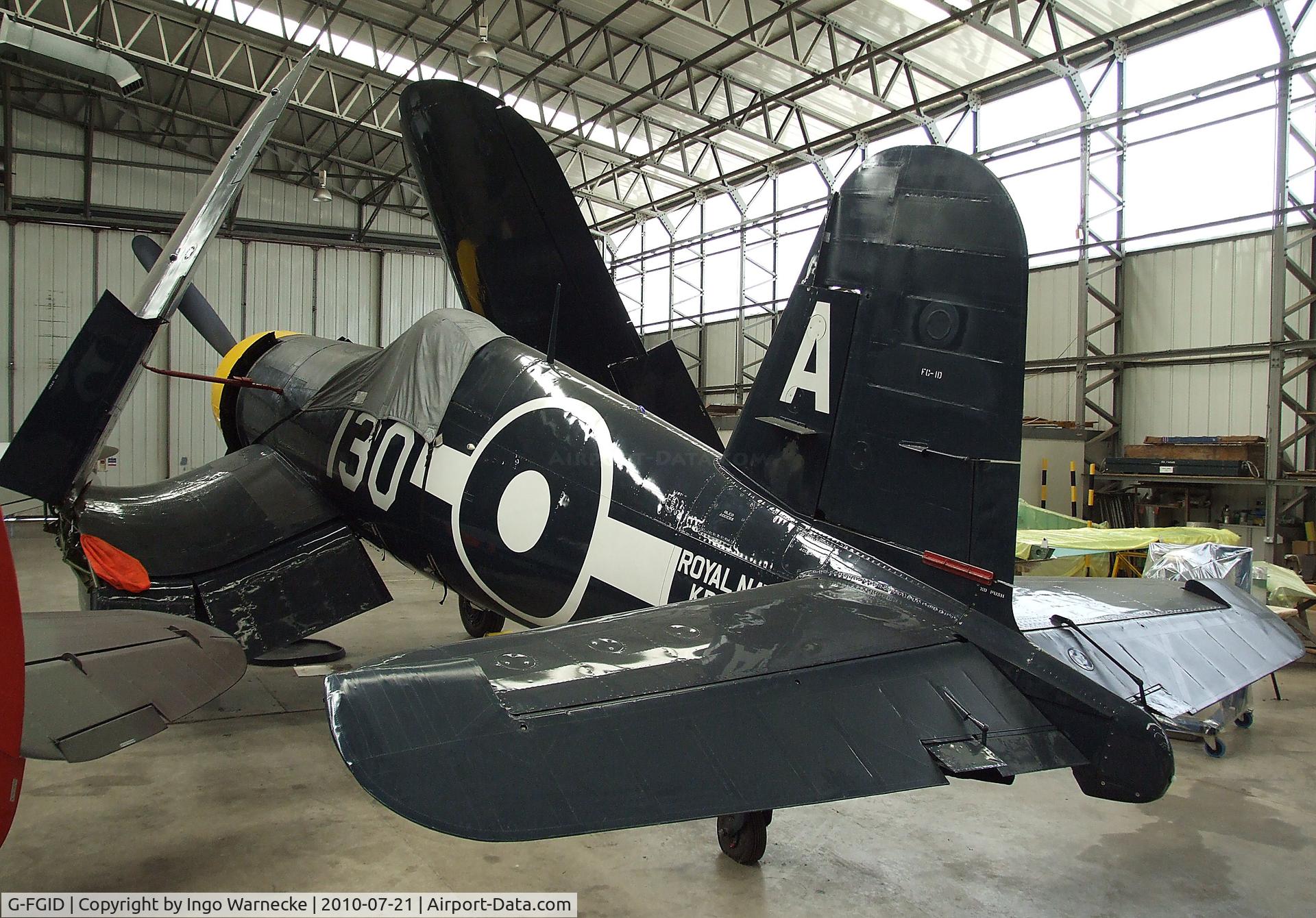 G-FGID, 1945 Goodyear FG-1D Corsair C/N 3111, Vought (Goodyear) FG-1D (F4U) Corsair at the Imperial War Museum, Duxford