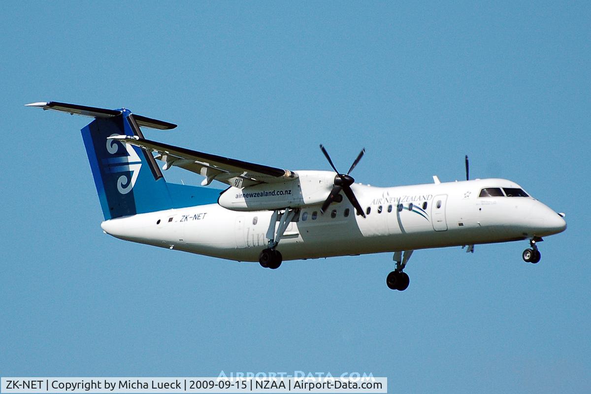 ZK-NET, 2007 De Havilland Canada DHC-8-311 Dash 8 C/N 642, At Auckland