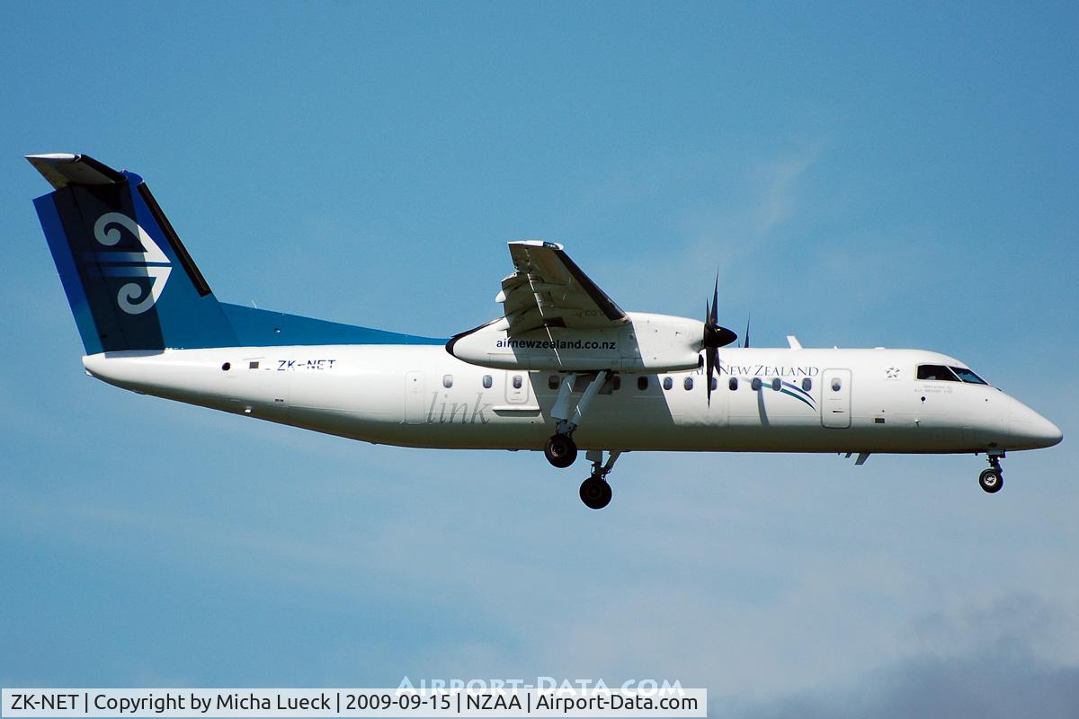 ZK-NET, 2007 De Havilland Canada DHC-8-311 Dash 8 C/N 642, At Auckland