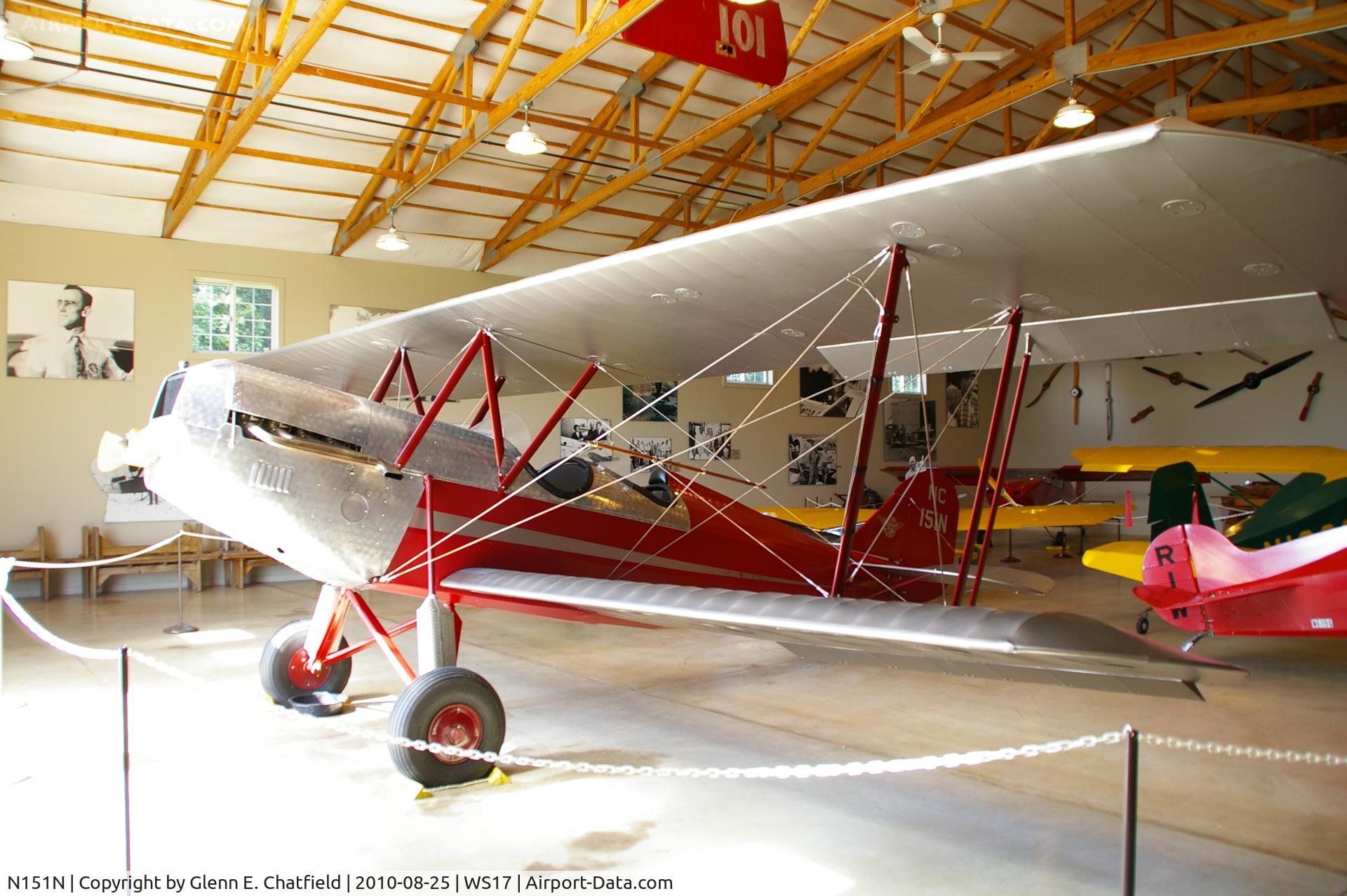 N151N, 1929 Pheasant H-10 C/N 136, At the EAA Museum