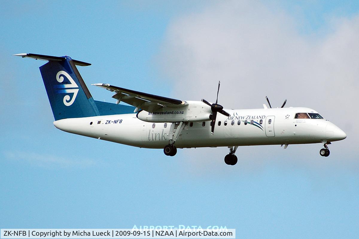 ZK-NFB, 2009 De Havilland Canada DHC-8-311 Dash 8 C/N 670, At Auckland