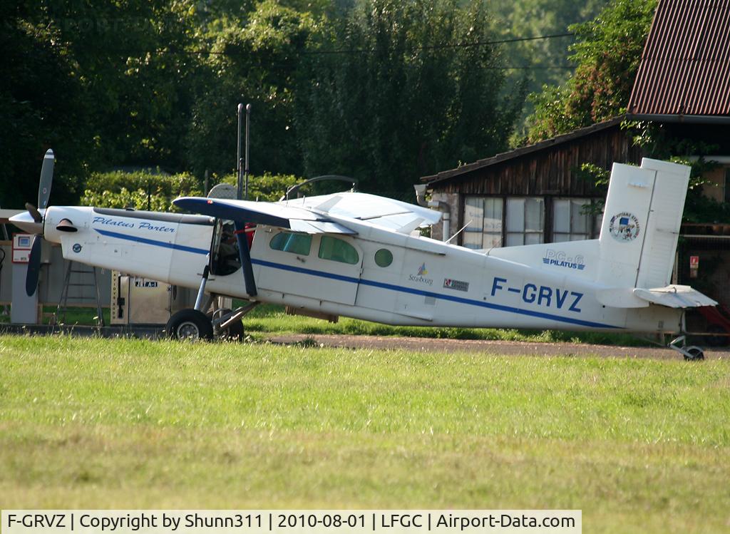 F-GRVZ, Pilatus PC-6/B2-H4 Turbo Porter C/N 901, At the refuelling area...