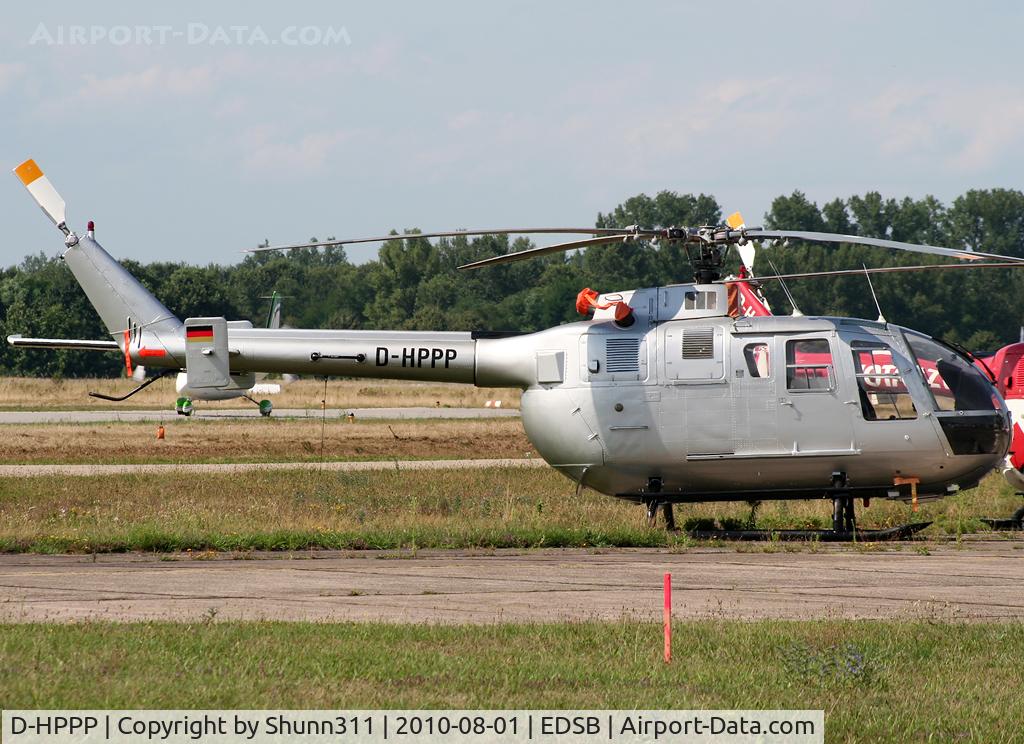 D-HPPP, 1986 MBB Bo-105CBS-5 C/N S-734, Parked at the rescue area...