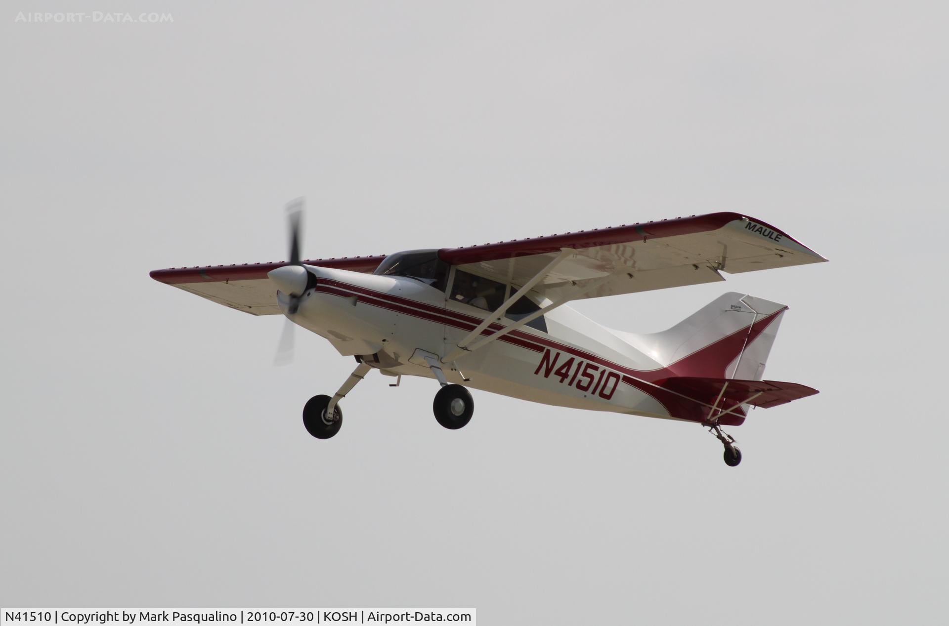 N41510, 1999 Maule MX-7-160 Sportplane C/N 34001C, Maule MX-7-160