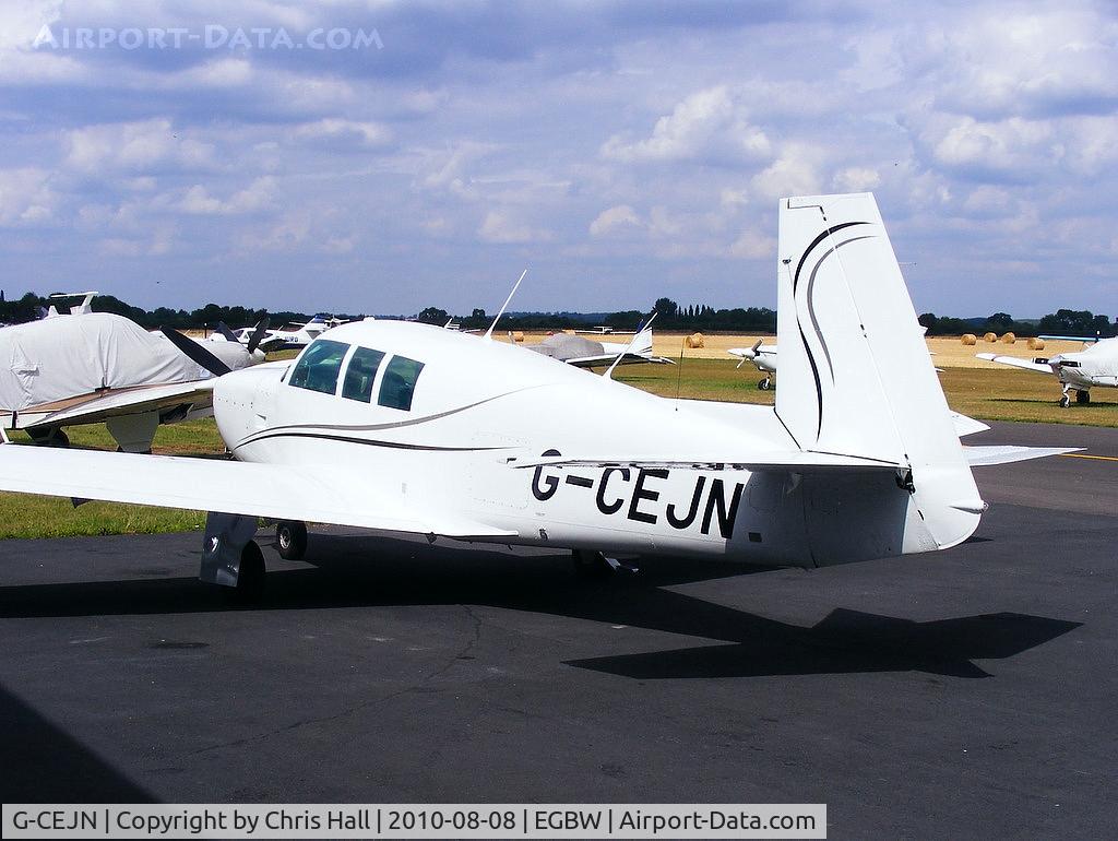 G-CEJN, 1966 Mooney M20F Executive C/N 670216, privately owned Mooney M20F based at Wellesbourne Mountford