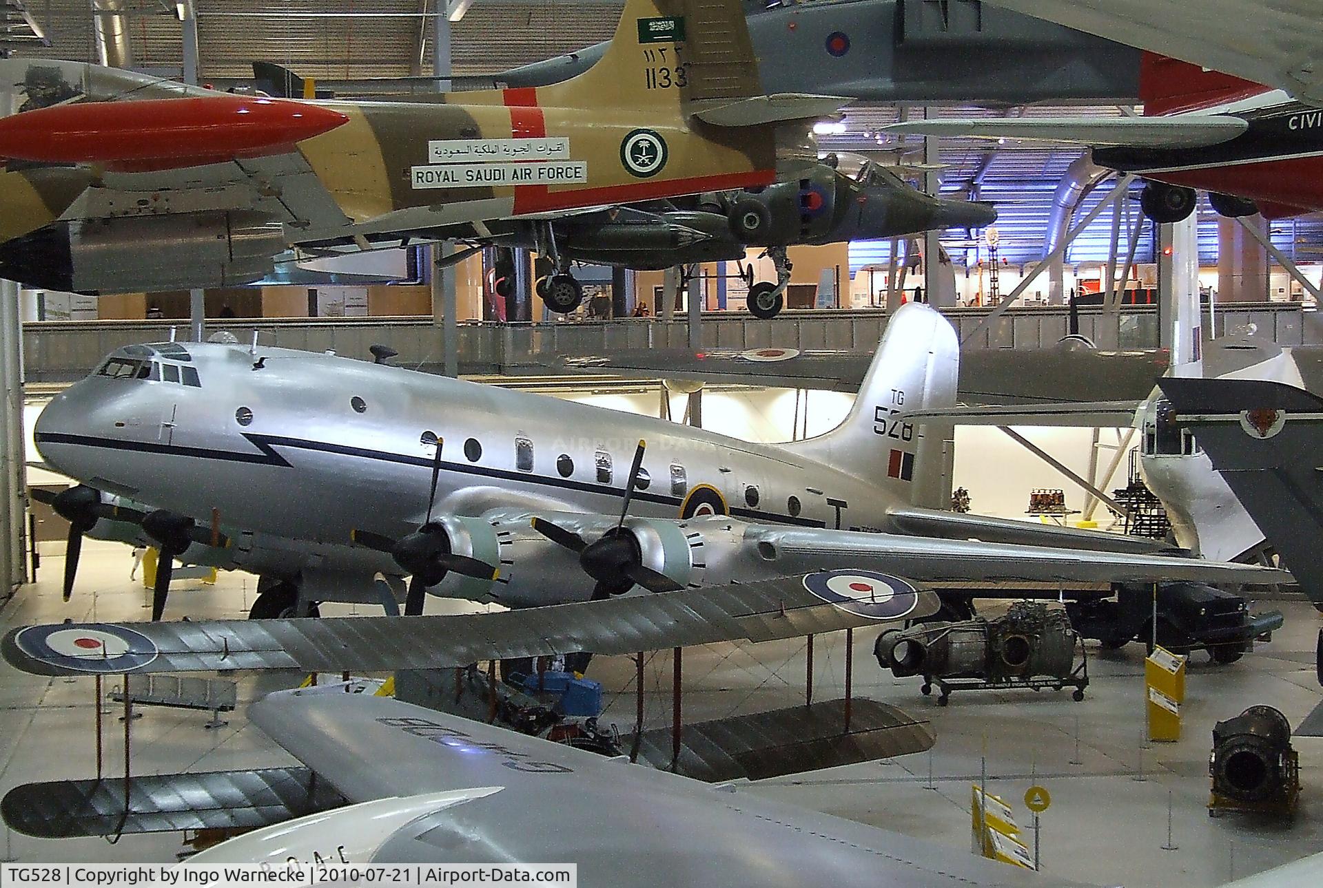 TG528, 1948 Handley Page Hastings C.1A C/N HP67/32, Handley Page Hastings C1A at the Imperial War Museum, Duxford