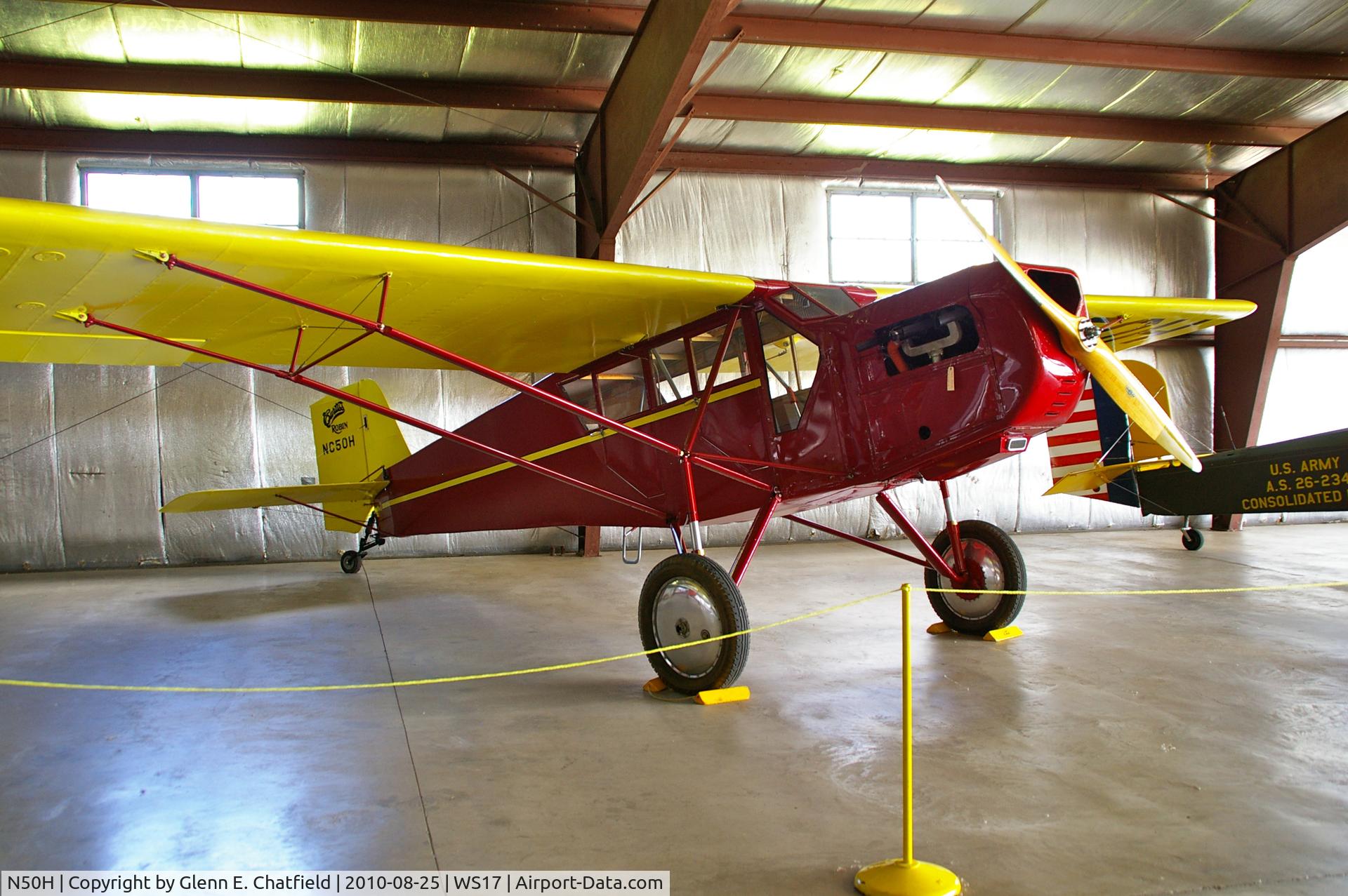 N50H, 1929 Curtiss-Wright Robin C/N 403, At the EAA Museum