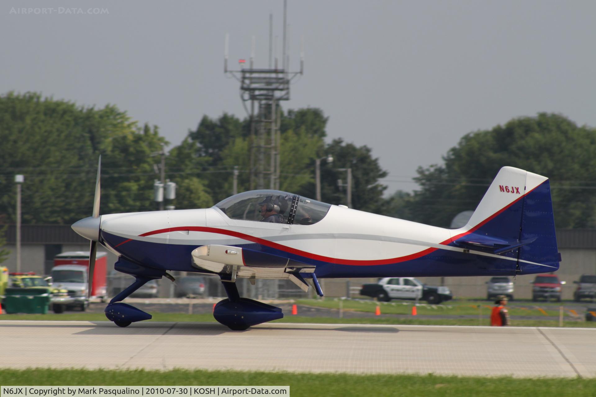 N6JX, 2002 Vans RV-6A C/N 60289, RV-6A