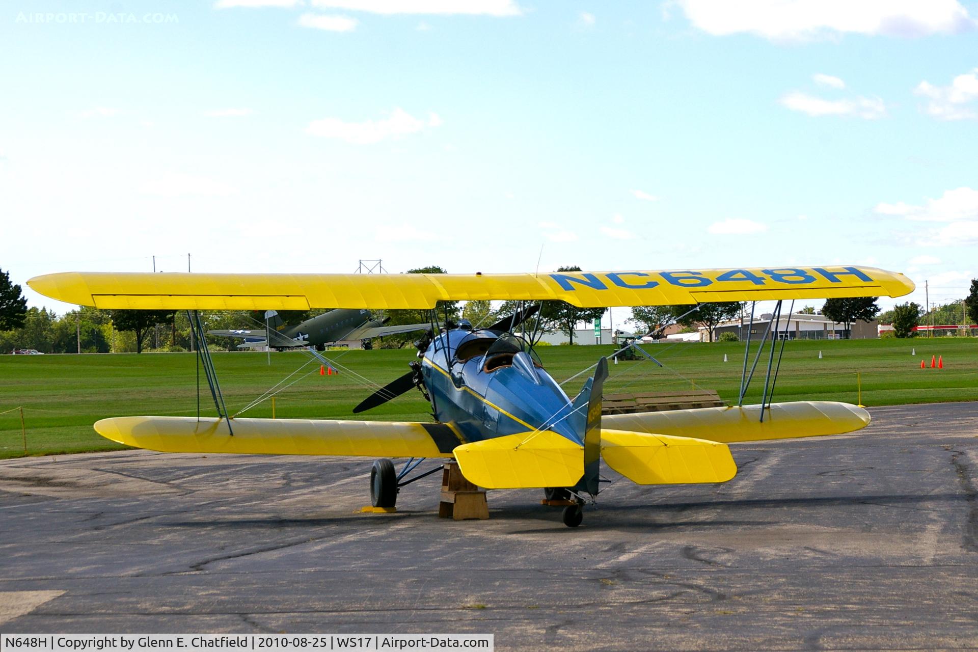 N648H, 1929 Curtiss-Wright Travel Air E-4000 C/N 1224, At the EAA Museum