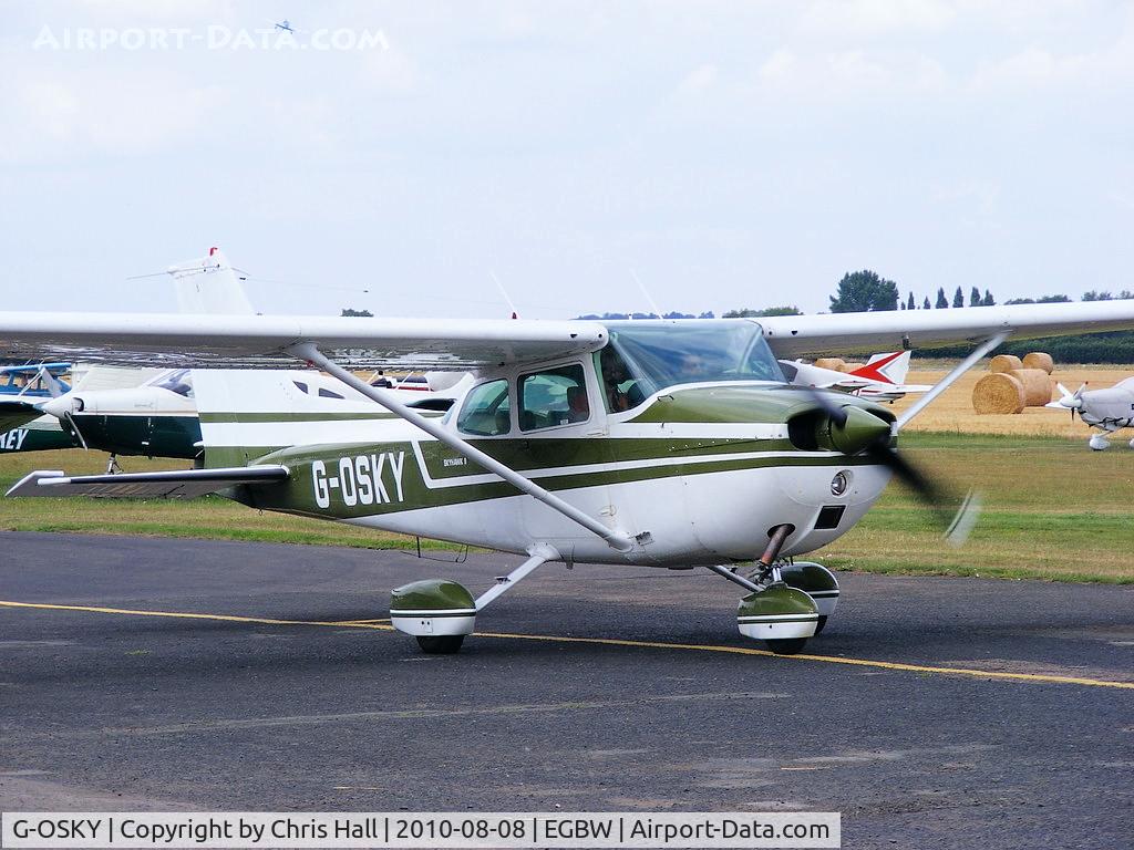 G-OSKY, 1976 Cessna 172M C/N 172-67389, South Warwickshire Flying School