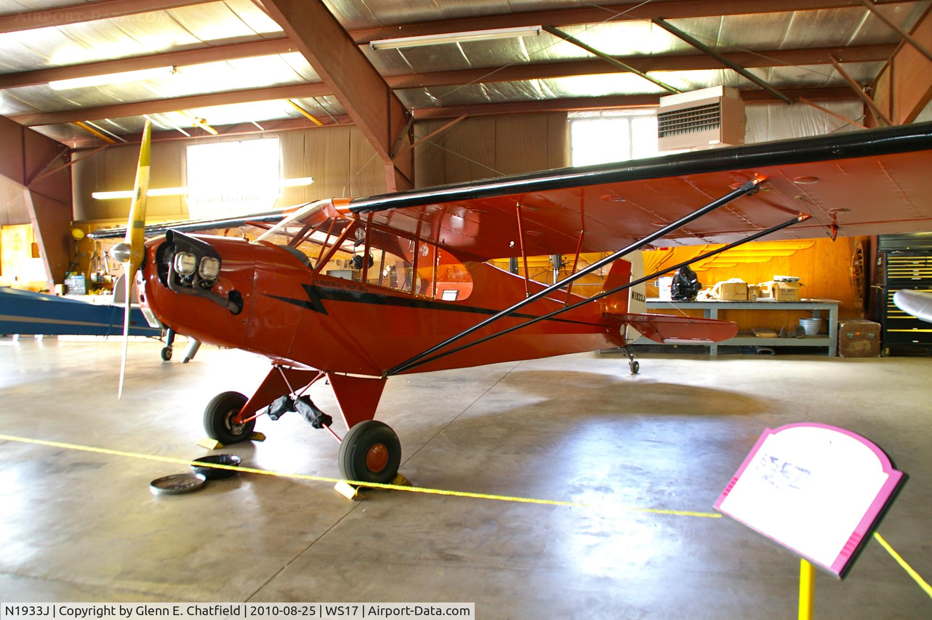 N1933J, 1983 Wag-Aero CUBy C/N 303, At the EAA Museum.