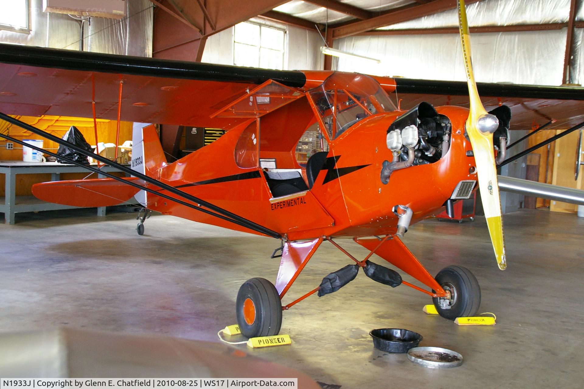 N1933J, 1983 Wag-Aero CUBy C/N 303, At the EAA Museum.