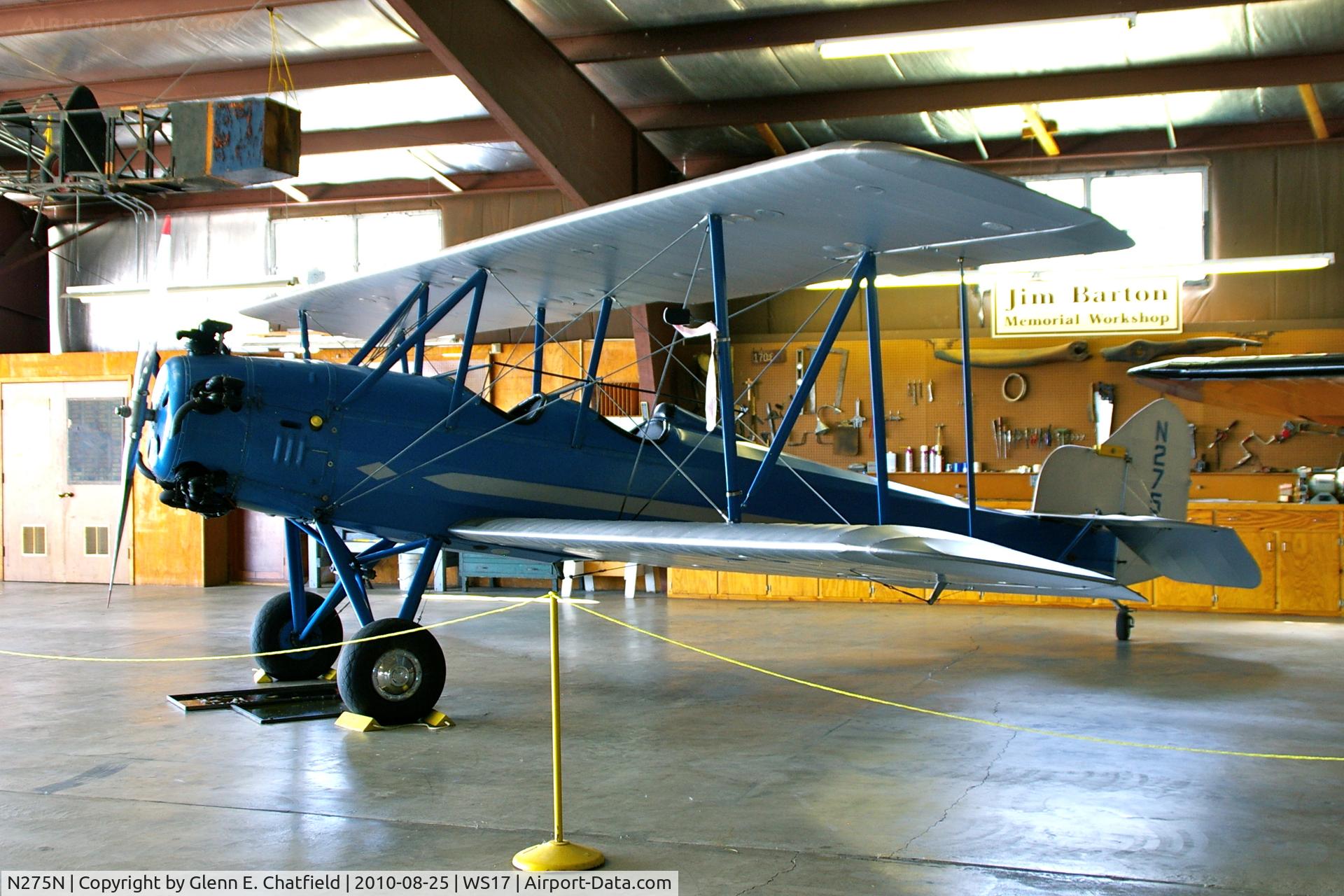 N275N, 1930 Lincoln PT-K C/N 602, At the EAA Museum.