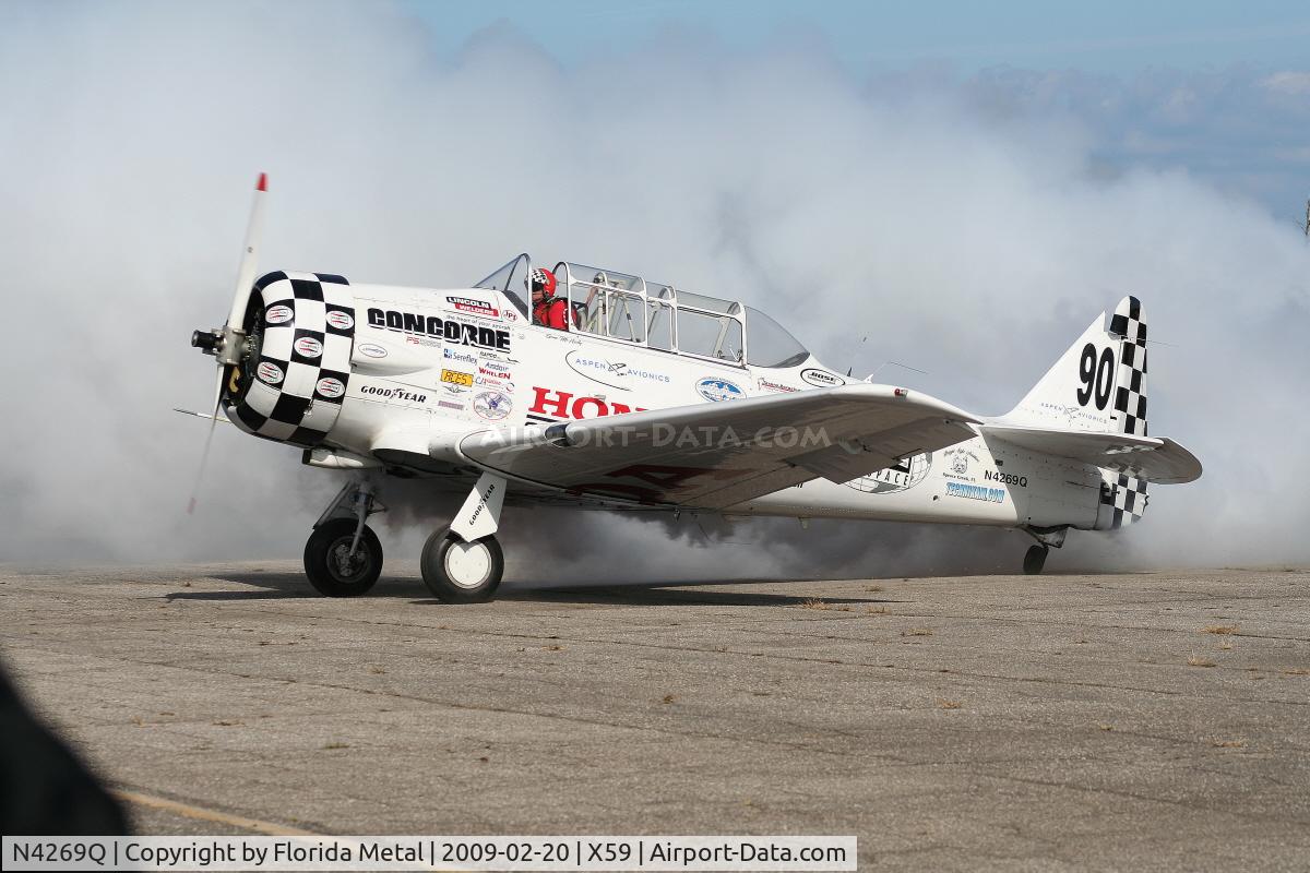 N4269Q, 1953 North American T-6G Texan C/N 197-5, T-6G