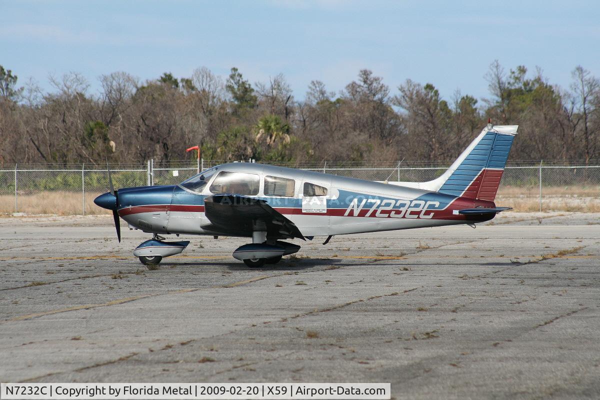 N7232C, 1975 Piper PA-28-181 C/N 28-7690061, PA-28-181