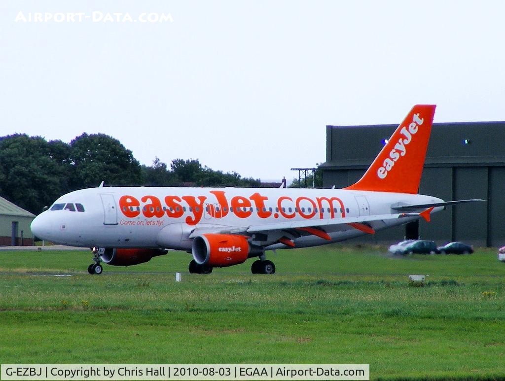 G-EZBJ, 2007 Airbus A319-111 C/N 3036, easyjet