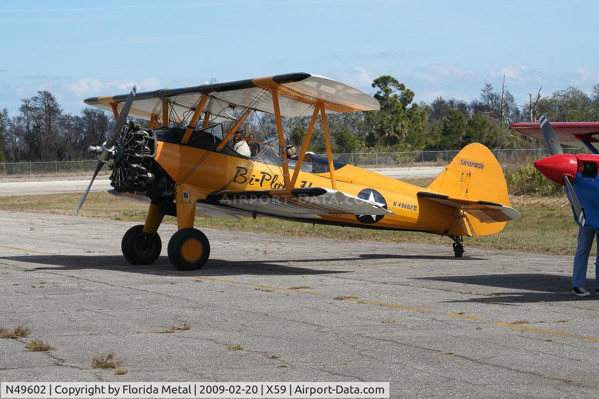 N49602, 1942 Boeing A75N1(PT17) C/N 75-2966, PT-17