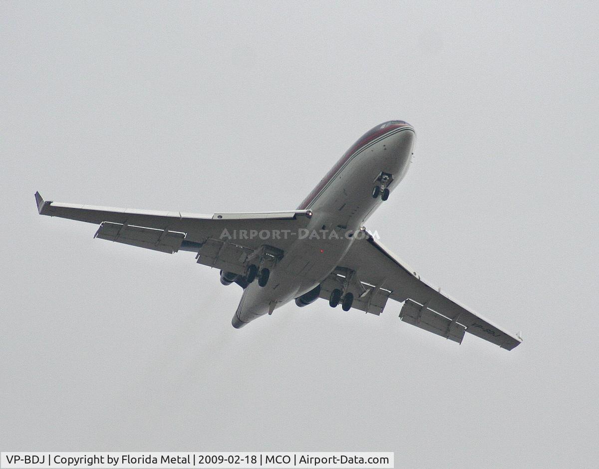 VP-BDJ, 1968 Boeing 727-23 C/N 20046, The Donald is in town