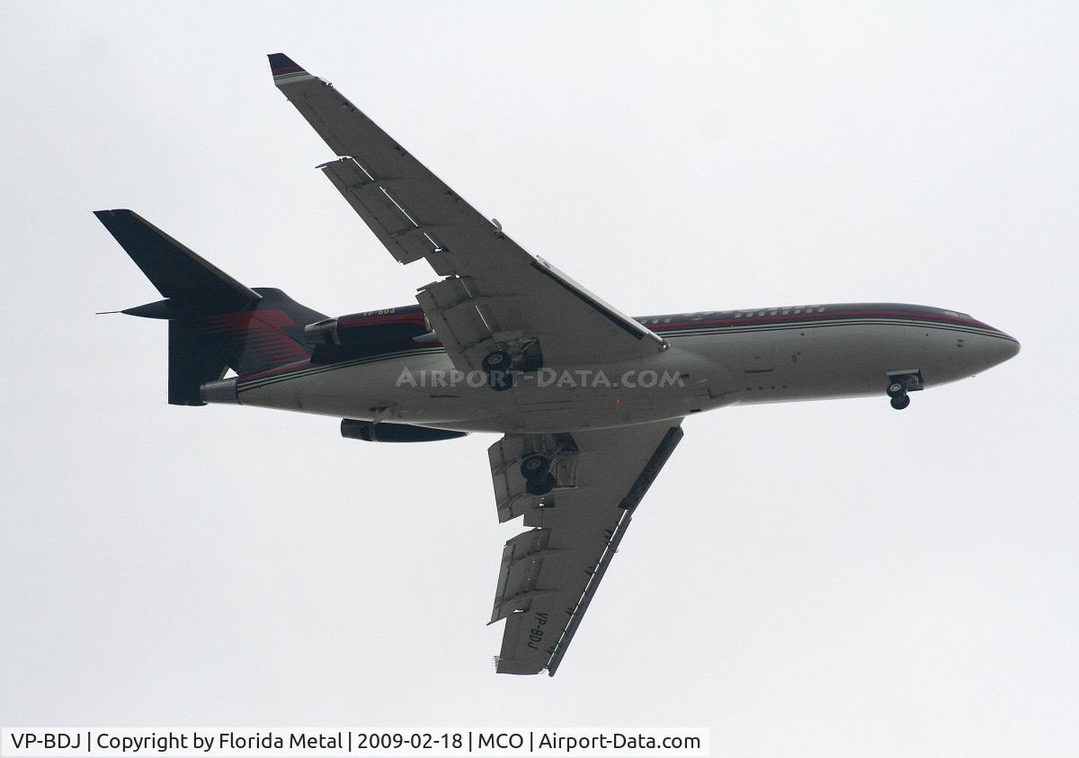 VP-BDJ, 1968 Boeing 727-23 C/N 20046, The Donald is in town