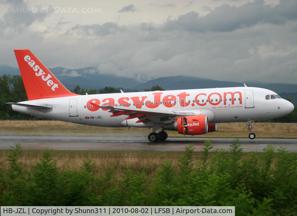 HB-JZL, 2004 Airbus A319-111 C/N 2353, Landing rwy 16