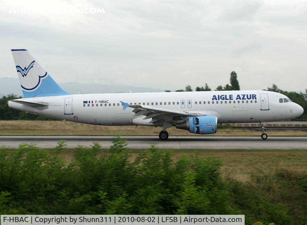 F-HBAC, 1998 Airbus A320-214 C/N 888, Landing rwy 16
