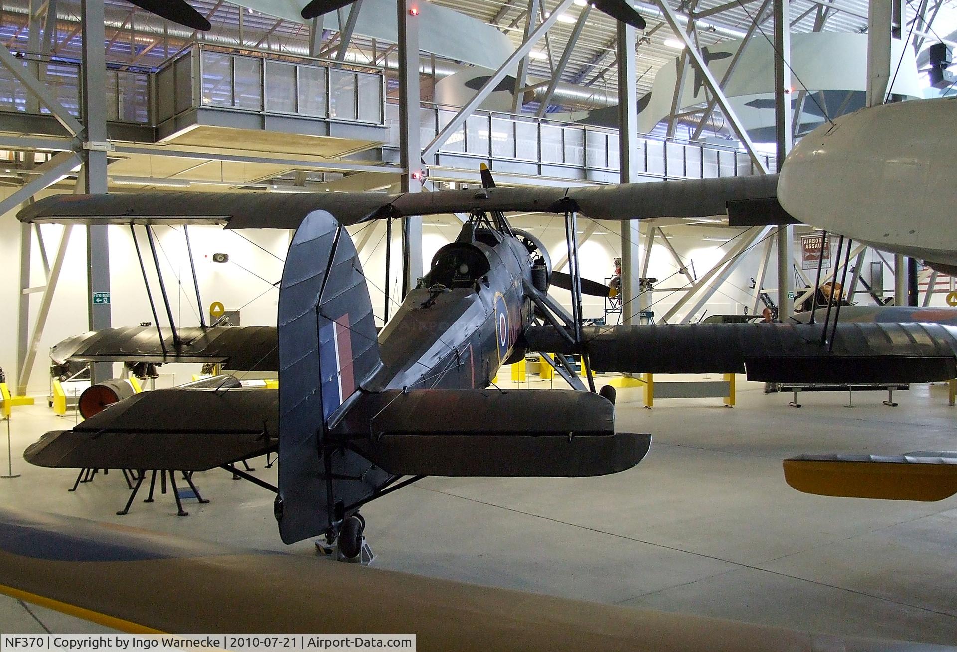 NF370, Fairey Swordfish Mk.III C/N Not found NF370, Fairey Swordfish III at the Imperial War Museum, Duxford