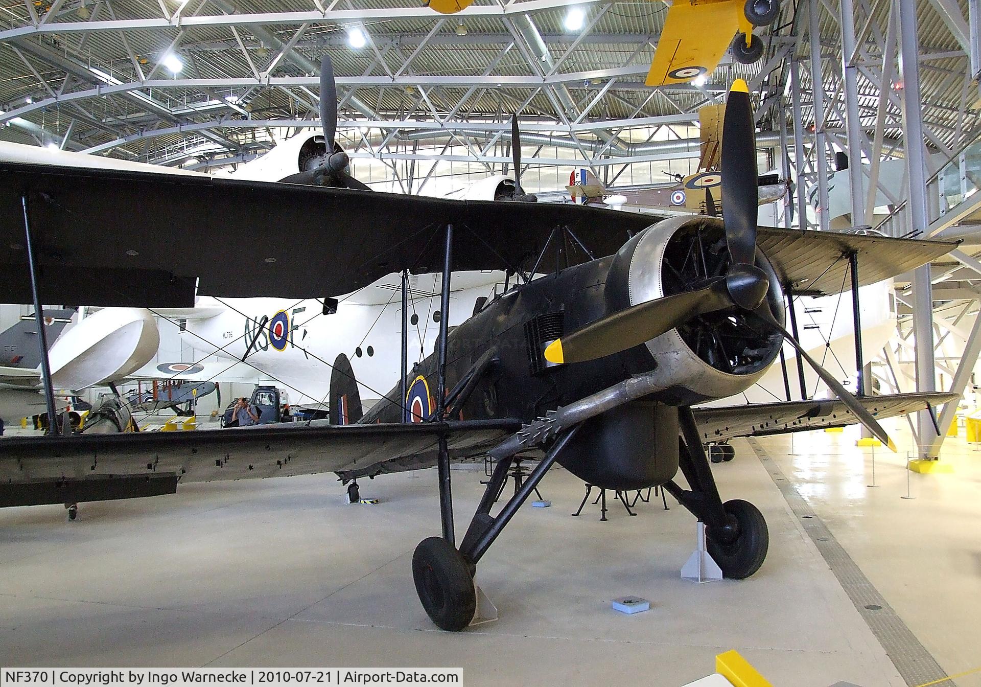 NF370, Fairey Swordfish Mk.III C/N Not found NF370, Fairey Swordfish III at the Imperial War Museum, Duxford