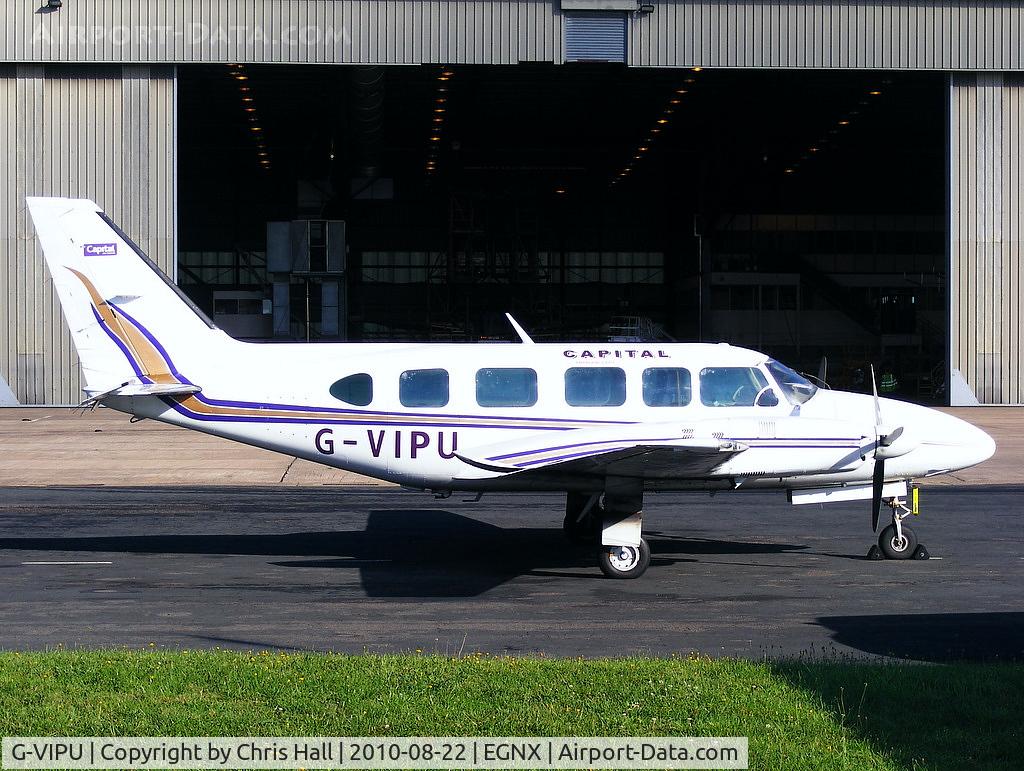 G-VIPU, 1981 Piper PA-31-350 Navajo Chieftain Chieftain C/N 31-8152115, Capital Air Charter, Piper PA-31-350 Navajo Chieftain