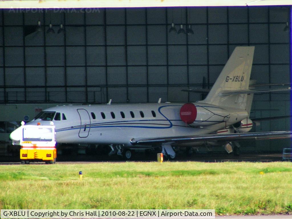 G-XBLU, 2007 Cessna 680 Citation Sovereign C/N 680-0143, Datel Holdings Ltd