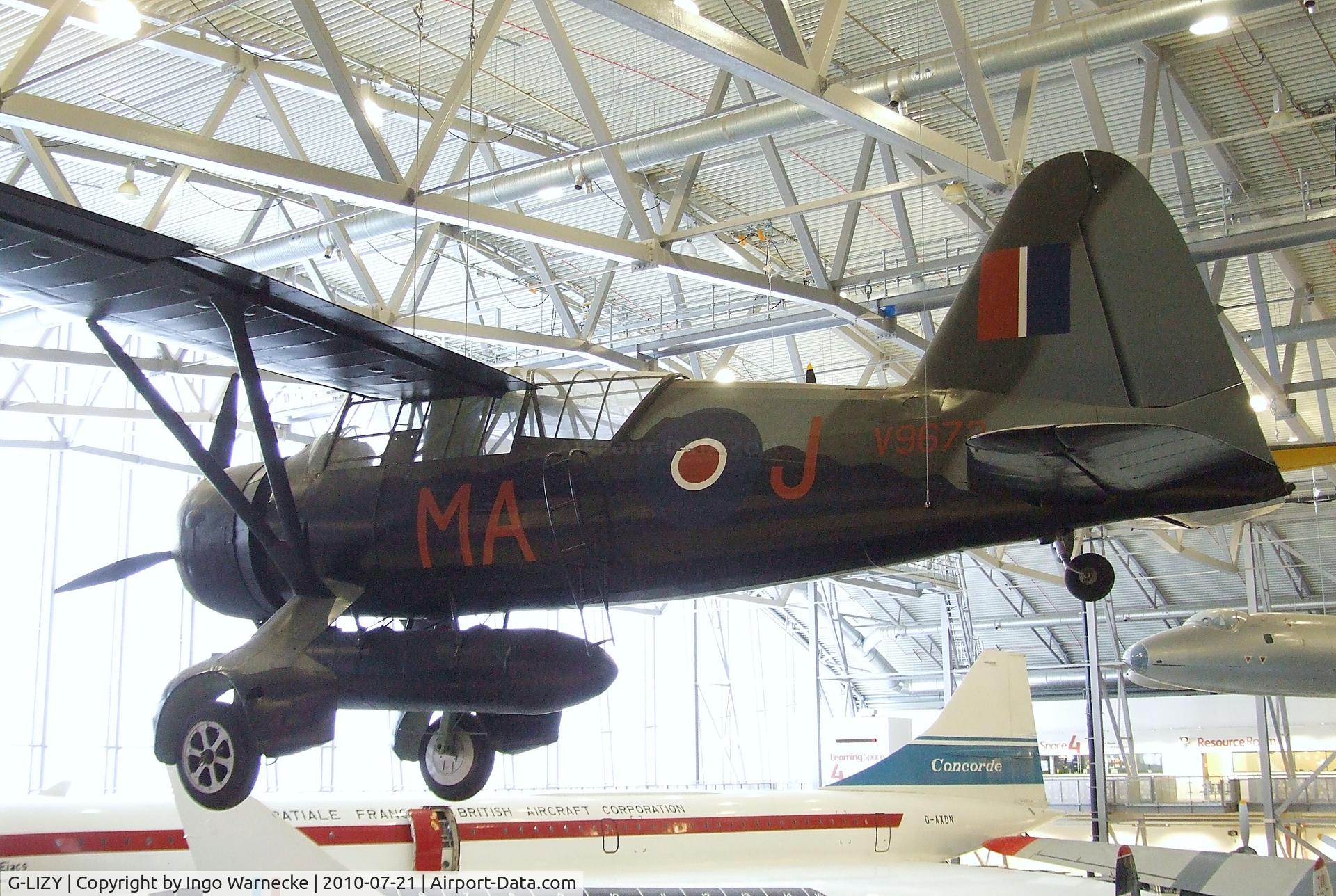 G-LIZY, 1940 Westland Lysander IIIA C/N 504/39, Westland Lysander IIIA at the Imperial War Museum, Duxford