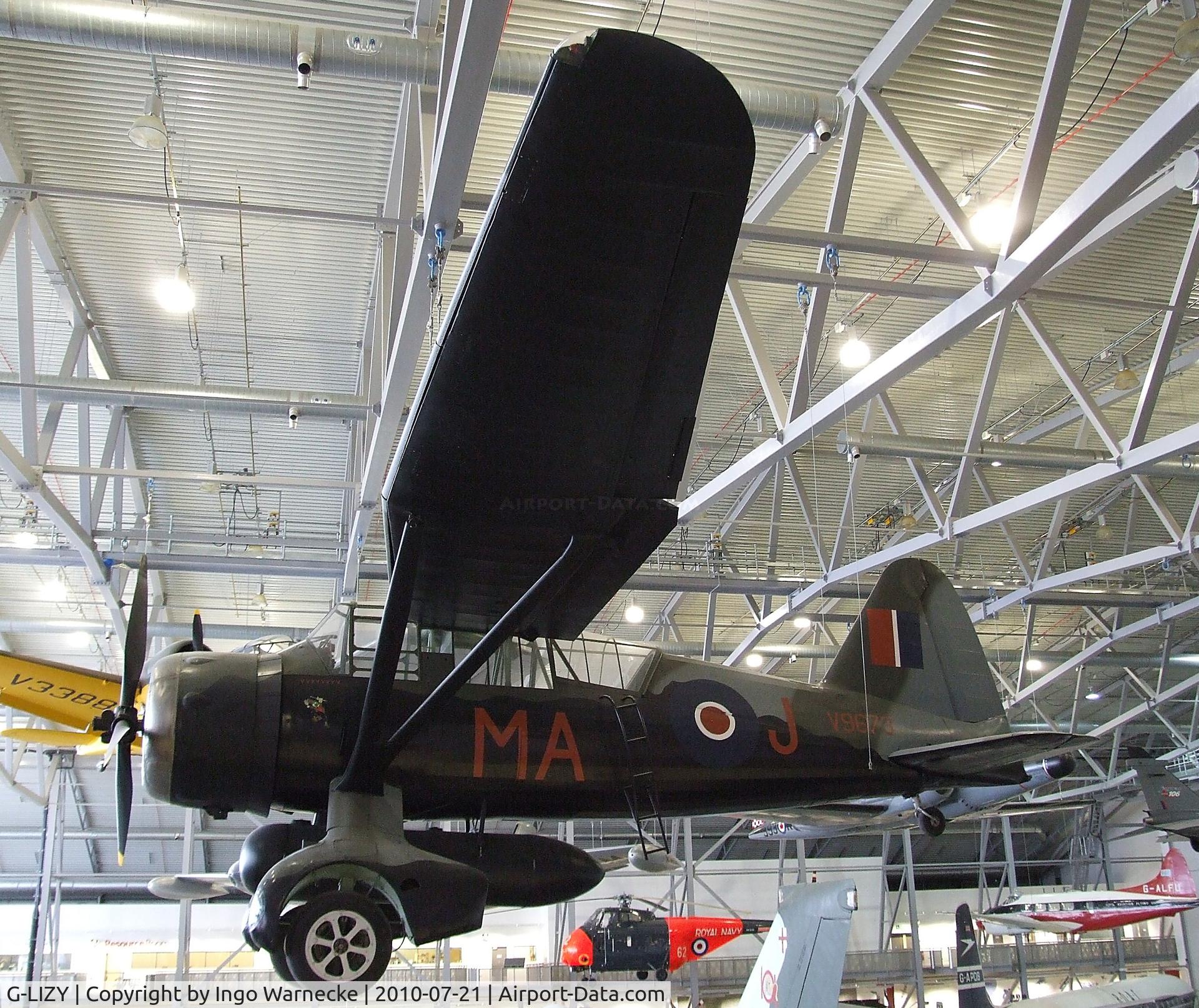 G-LIZY, 1940 Westland Lysander IIIA C/N 504/39, Westland Lysander IIIA at the Imperial War Museum, Duxford