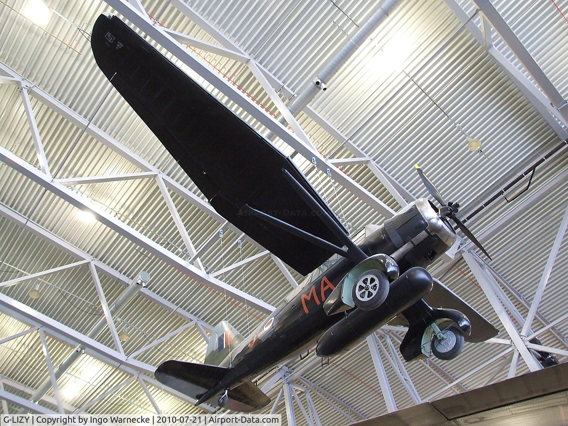 G-LIZY, 1940 Westland Lysander IIIA C/N 504/39, Westland Lysander IIIA at the Imperial War Museum, Duxford