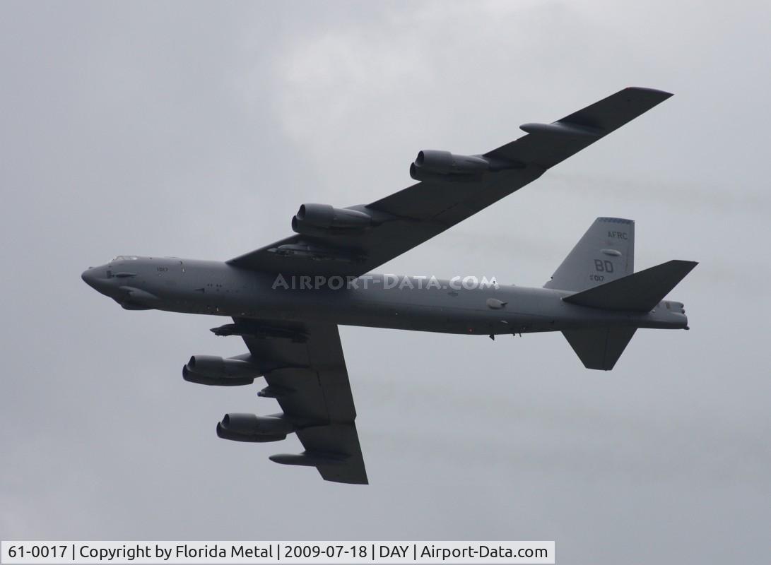 61-0017, 1961 Boeing B-52H Stratofortress C/N 464444, B-52H
