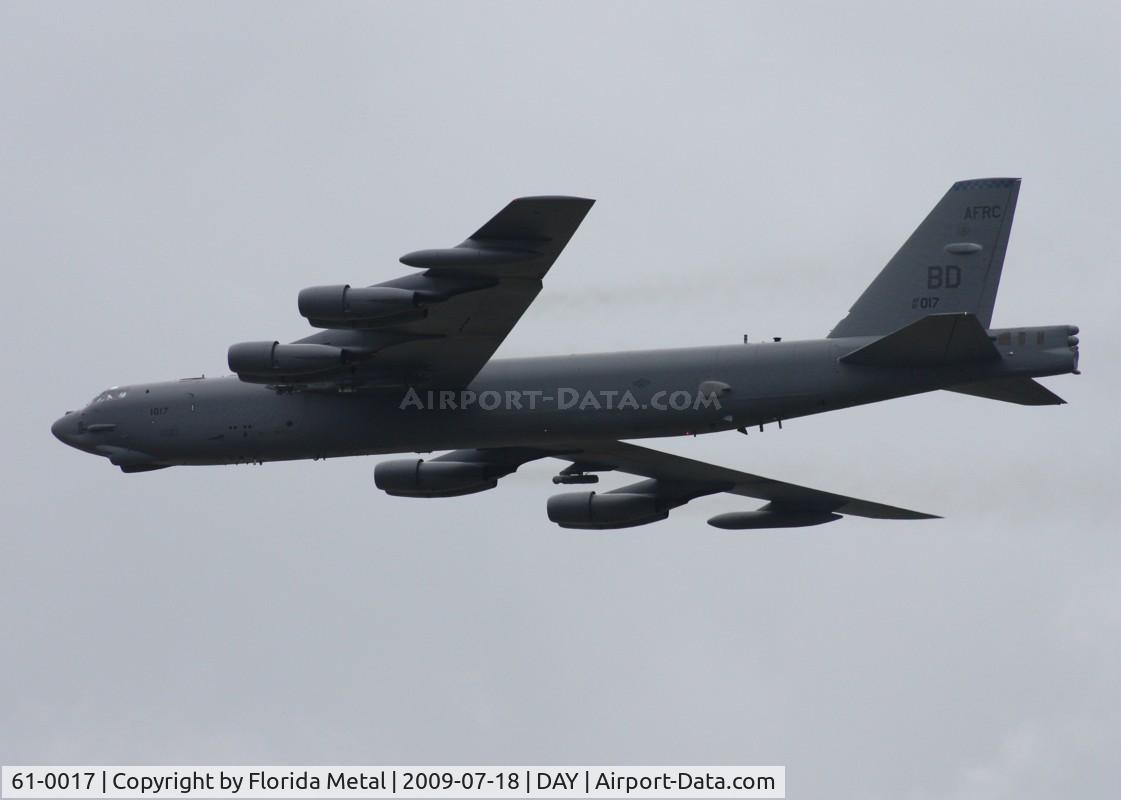 61-0017, 1961 Boeing B-52H Stratofortress C/N 464444, B-52H