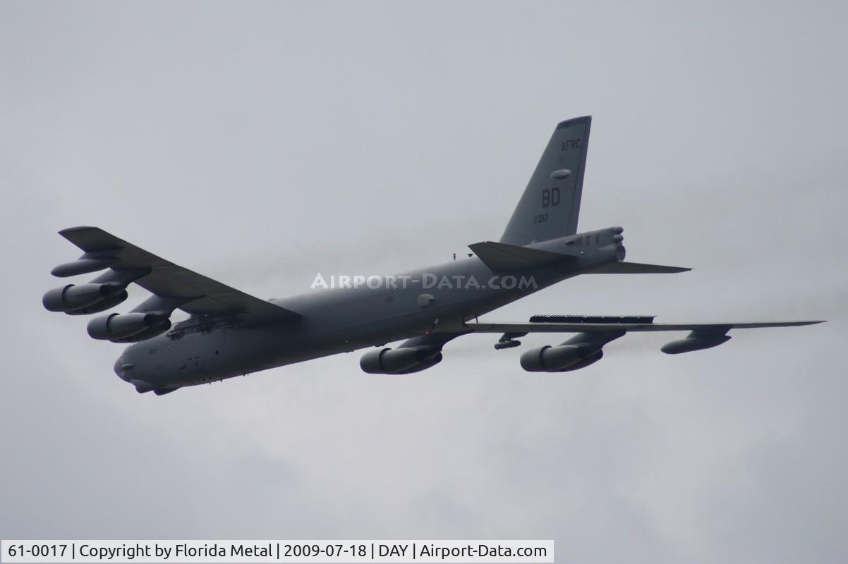 61-0017, 1961 Boeing B-52H Stratofortress C/N 464444, B-52H