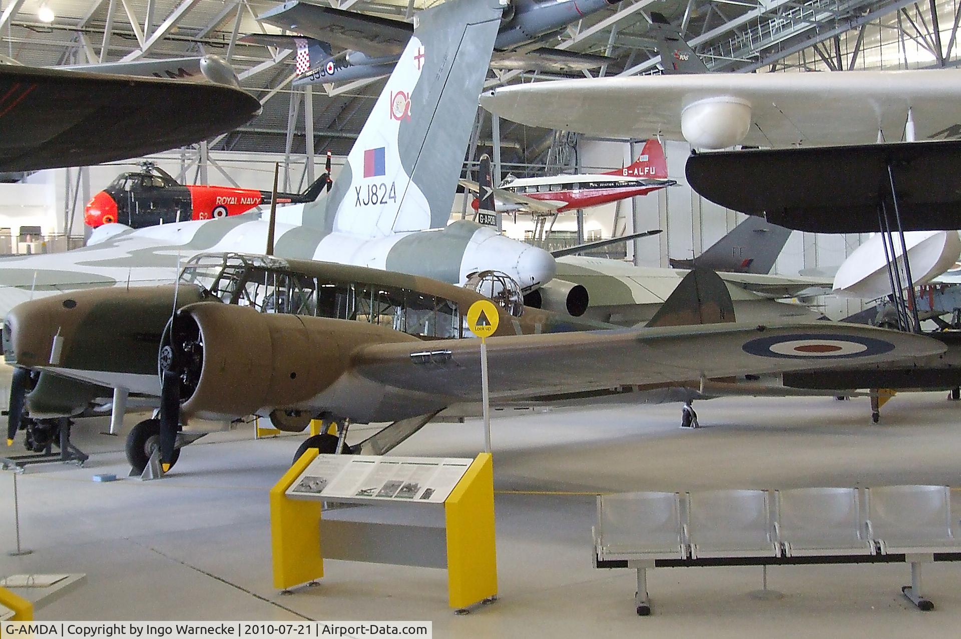 G-AMDA, Avro 652A Anson 1 C/N N4877, Avro 652A Anson I at the Imperial War Museum, Duxford
