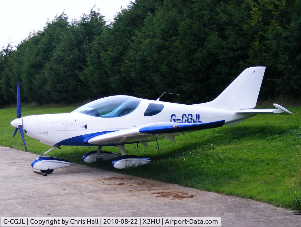 G-CGJL, 2010 CZAW SportCruiser C/N PFA 338-14686, CZAW Sportcruiser at the private airstrip on the opposite side of the road from the glider airfield
