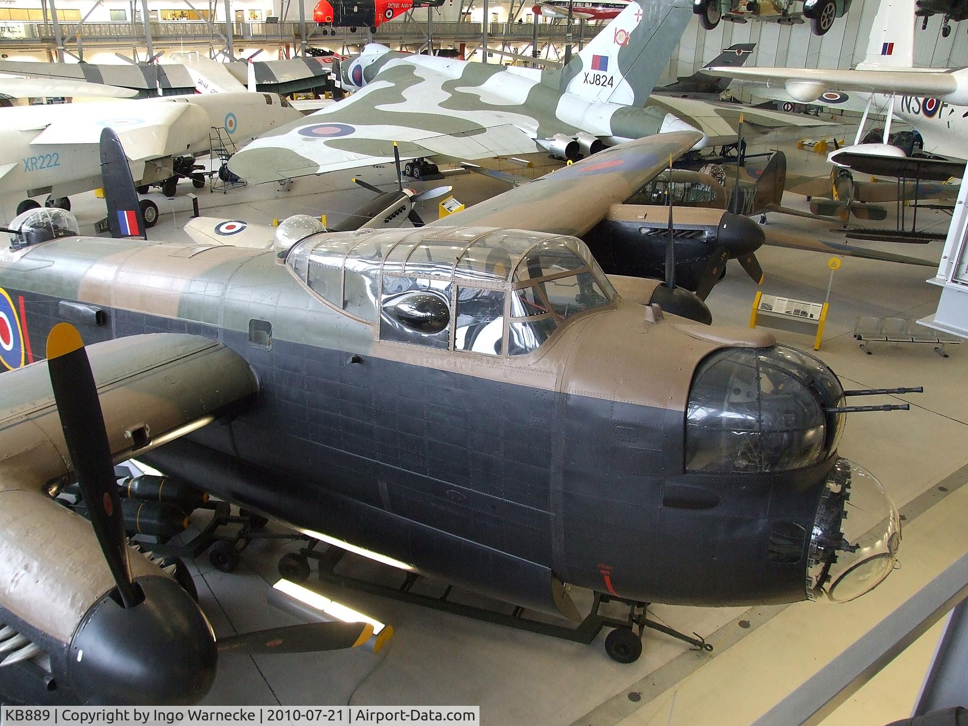 KB889, Avro 683 Lancaster B10 C/N KB889, Avro Lancaster X at the Imperial War Museum, Duxford