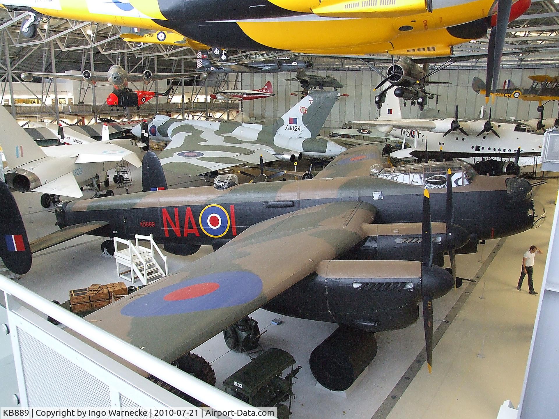 KB889, Avro 683 Lancaster B10 C/N KB889, Avro Lancaster X at the Imperial War Museum, Duxford