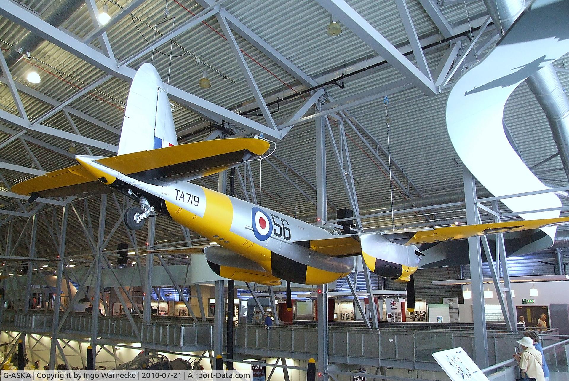 TA719, De Havilland DH-98 Mosquito TT.35 C/N Not found TA719, De Havilland D.H.98 Mosquito TT35 at the Imperial War Museum, Duxford