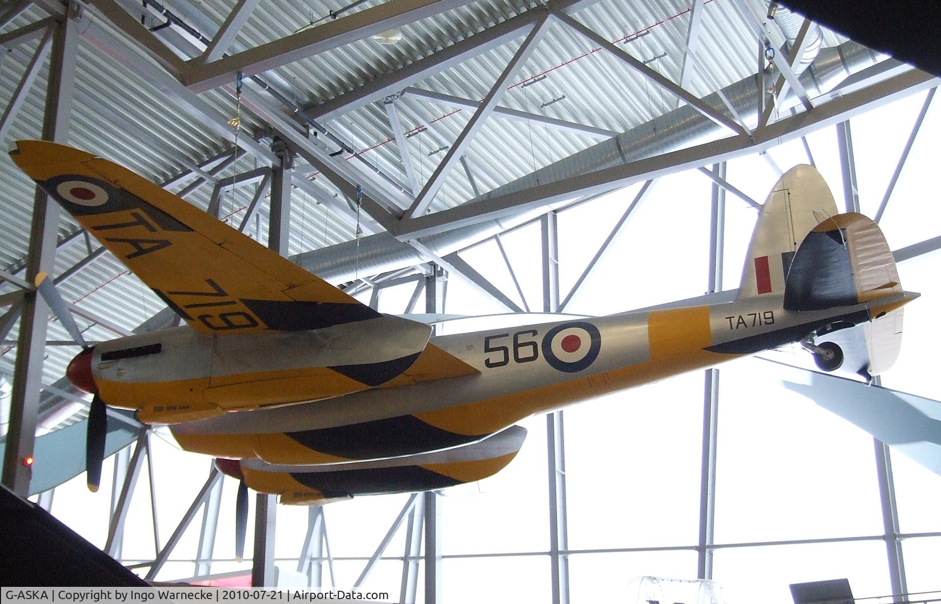 TA719, De Havilland DH-98 Mosquito TT.35 C/N Not found TA719, De Havilland D.H.98 Mosquito TT35 at the Imperial War Museum, Duxford