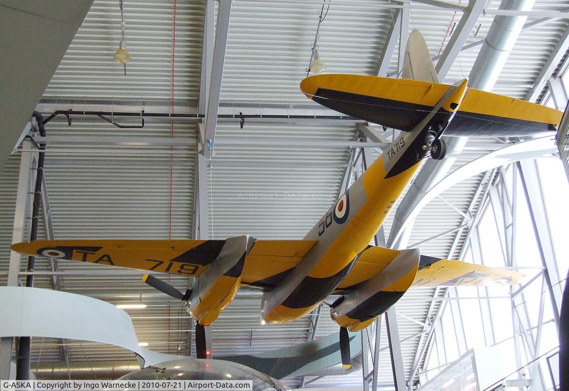 TA719, De Havilland DH-98 Mosquito TT.35 C/N Not found TA719, De Havilland D.H.98 Mosquito TT35 at the Imperial War Museum, Duxford