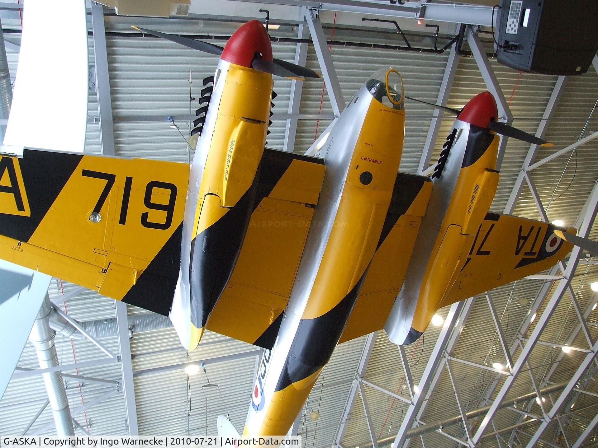 TA719, De Havilland DH-98 Mosquito TT.35 C/N Not found TA719, De Havilland D.H.98 Mosquito TT35 at the Imperial War Museum, Duxford