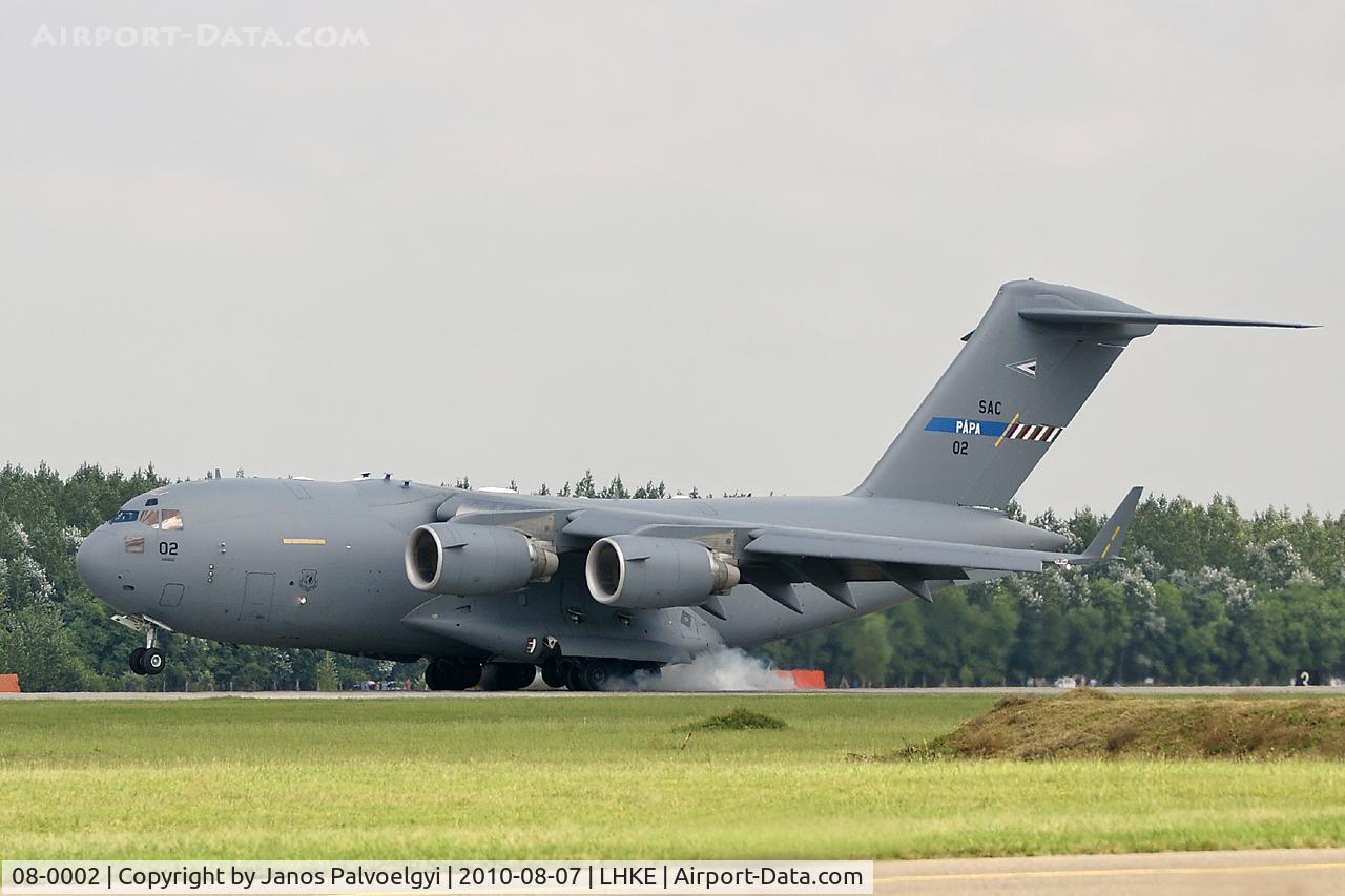 08-0002, 2009 Boeing C-17A Globemaster III C/N F-210, Hungary-Air Force Boeing C17A Globemaster III