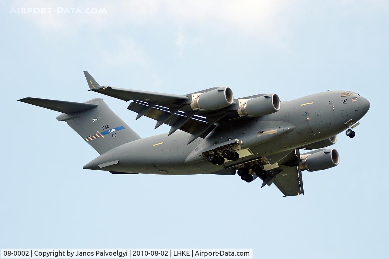 08-0002, 2009 Boeing C-17A Globemaster III C/N F-210, Hungary-Air Force Boeing C17A Globemaster III