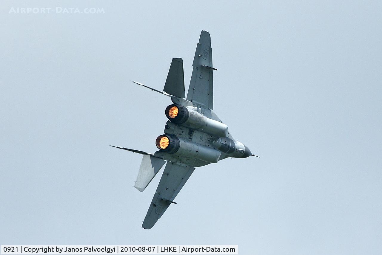 0921, Mikoyan-Gurevich MiG-29AS C/N 2960535409, Slovakia-Air Force Mikoyan-Gurevich MiG 29AS