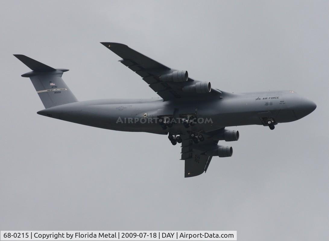 68-0215, 1968 Lockheed C-5A Galaxy C/N 500-0018, C-5A